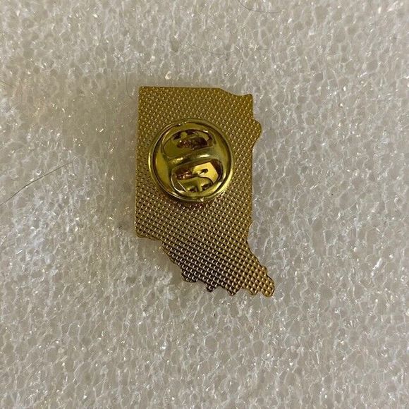 Royal Order of Jesters ROJ Indiana Purple Enamel Pin 1998 - Picture 2 of 2